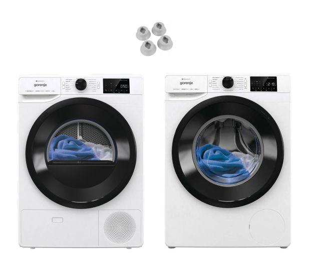 ZESTAW Gorenje Suszarka DPNE92GNLWIFI+Pralka WPNEI94A1SWIFI+Nóżki - 1551514 - zdjęcie